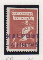 Zweden Lokale Zegel Cat. Facit Sverige 2000 Private Lokaalpost Alingsas 5 - Local Post Stamps