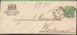 604074 | Streifband Mit Dekorativen Absenderstempel Des Hof Uhrmacher Conrad Felsing  | Berlin (W - 1000), -, - - Clocks