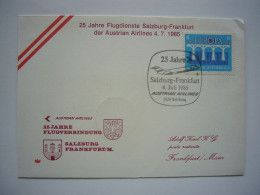 Avion / Airplane / AUSTRIAN AIRLINES / Douglas MD-81 / 25 Jahre / 31.03.1983 - Andere & Zonder Classificatie