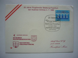 Avion / Airplane / AUSTRIAN AIRLINES / Douglas MD-81 / 25 Jahre / 31.03.1983 - Sonstige & Ohne Zuordnung