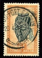 Congo Kindu-Port Empain Oblit. Keach 8B2 Sur C.O.B. 291 Le 20/04/1948 - Gebraucht