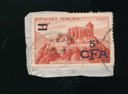 TIMBRE REUNION Oblitéré  SAINT BERTRAND DE COMMINGES / SURCHARGE CFA - Used Stamps