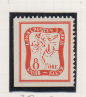 Zweden Lokale Zegel Cat. Facit Sverige 2000 Private Lokaalpost Boras 3 Links En Onder Opngetand - Local Post Stamps