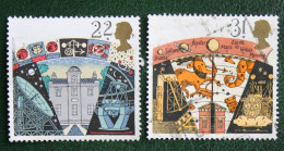 Observatorium Armagh (Mi 1296 1298-1298) 1990 Used Gebruikt Oblitere ENGLAND GRANDE-BRETAGNE GB GREAT BRITAIN - Gebraucht