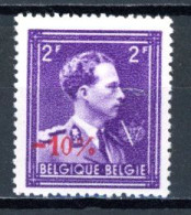 BE   724S    XX   ---   MNH  --  Parfait état - 1946 -10 %