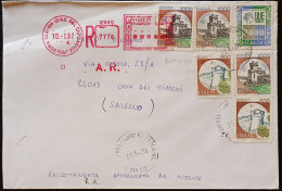 Roma 10.1.1997 Alto Valore L.2000 Castello L.1000 X3 + L.500 X2 - Affrancatura Meccanica - 1991-00: Storia Postale