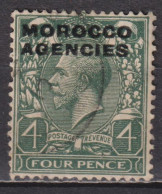 Timbre  Oblitéré Du Maroc Britannique De 1921 YT 14 MI 48 - Morocco Agencies / Tangier (...-1958)