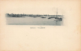 Quiberon * Vue Générale * Port Bateaux De Pêche * Cpa Dos 1900 Précurseur Dos Non Divisé - Quiberon