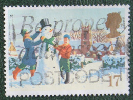 Natale Weihnachten Xmas Noel (Mi 1300) 1990 Used Gebruikt Oblitere ENGLAND GRANDE-BRETAGNE GB GREAT BRITAIN - Usados