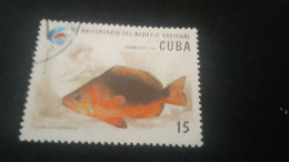 CUBA- 1980-90   15  C.     DAMGALI - Used Stamps