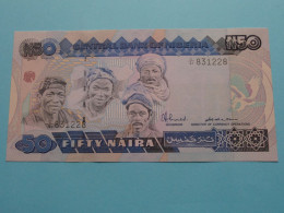 50 Fifty Naira ( C/41 831228 - Sign. 8 ) NIGERIA ( For Grade, Please See SCANS ) UNC ! - Nigeria