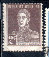 ARGENTINA 1927 1930 JOSE DE SAN MARTIN 2c MNH - Unused Stamps