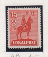 Zweden Lokale Zegel Cat. Facit Sverige 2000 Private Lokaalpost Eksjö 4 ;4-zijdig Getand - Local Post Stamps