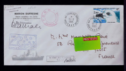 Gc8426 TERRES AUSTRALES FRANCE Marion Dufresne (courrier Posté à Bord) Campagnr Océanographique TAAF TROPIQUE - Sonstige (See)