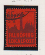 Zweden Lokale Zegel Cat. Facit Sverige 2000 Private Lokaalpost Falköping 3 Gestempeld - Local Post Stamps