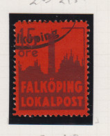 Zweden Lokale Zegel Cat. Facit Sverige 2000 Private Lokaalpost Falköping 3 Gestempeld - Emisiones Locales