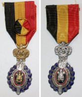 Médaille-BE-047-I_047-II_2 Médailles Du Travail – 1er Et 2eme Classe_FR-NL_21-07-2_D - Belgien