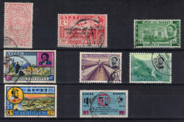 ETHIOPIE                Différents Timbres Oblitérés  Entre 1909 Et 196... - Ethiopia