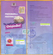 2022  Moldova  Program Of The Festival "Greetings To You, Chisinau", 586 Years Of The City. - Programmes
