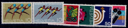 SWITZERLAND 1971 ANNUAL EVENTS  MI No 940-5 MNH VF!! - Ungebraucht