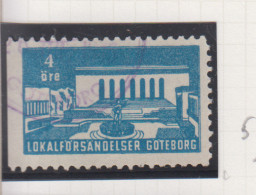 Zweden Lokale Zegel Cat. Facit Sverige 2000 Private Lokaalpost Göteborgs Lokalförsandelser 5 Links Ongetand - Local Post Stamps