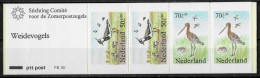 PAYS-BAS - OISEAUX - PASSEREAUX - CARNET N° 1216a - NEUF** MNH - Pájaros Cantores (Passeri)