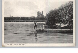 BERUFE - RHEINFISCHER Bei Speyer, 20er Jahre - Fischerei