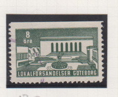 Zweden Lokale Zegel Cat. Facit Sverige 2000 Private Lokaalpost Göteborgs Lokalförsandelser 13 ; Boven Ongetand - Local Post Stamps