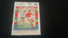 CUBA- 1980-90   30  C.     DAMGALI - Oblitérés
