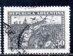ARGENTINA 1930 REVOLUTION OF 1930 MARCH OF THE VICTORIOUS INSURGENS 50c USED USADO OBLITERE' - Used Stamps