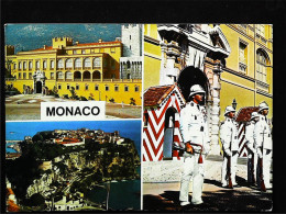 ►   MONACO  Relève De La Garde Trompoette - Prince's Palace