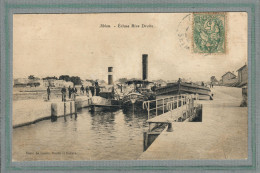 CPA (94) ABLON - Mots Clés: Canal, Chemin De Halage, écluse, Péniche, Port, Quai - 1907 - Ablon Sur Seine