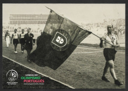 Portugal Carte Entier Postal 2020 António Augusto Da Silva Martins Jeux Olympiques Paris 1924 Stationery Olympic Games - Zomer 1924: Parijs