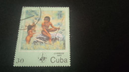 CUBA- 1980-90   30  C.     DAMGALI - Used Stamps