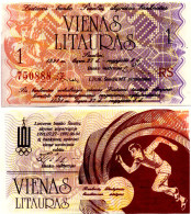 Lithuania 1 Lita 1991 Olympics Issue - Litouwen