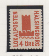 Zweden Lokale Zegel Cat. Facit Sverige 2000 Private Lokaalpost Hälsingborg 25 ;boven Ongetand - Local Post Stamps