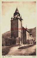 CPA CAMPAN - HAUTES PYRENEES - L'EGLISE - Campan