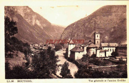 CPA MOUTIERS - SAVOIE - VUE GENERALE - Moutiers