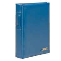 Lindner Ringbinder Blau Classic 1103Y-B, Leer Neu ( - Reliures Seules
