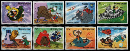 Sierra Leone 1983 - Mi-Nr. 728-735 ** - MNH - Walt Disney - Sierra Leone (1961-...)