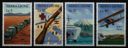 Sierra Leone 1988 - Mi-Nr. 1127-1130 ** - MNH - Rotes Kreuz / Red Cross - Sierra Leone (1961-...)