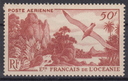 TIMBRE OCEANIE POSTE AERIENNE OISEAU N° 26 NEUF ** GOMME SANS CHARNIERE - Airmail