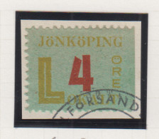 Zweden Lokale Zegel Cat. Facit Sverige 2000 Private Lokaalpost Jönköping 1 Rechts Ongetand Op Fragment - Local Post Stamps