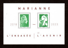 FRANCE 2024 - Bloc Marianne L'engagée / Marianne De L'Avenir - Neuf ** / MNH - 2018-2023 Marianne L'Engagée