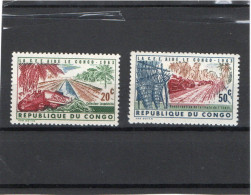 CONGO  BELGE 1963  Y.T. N° 507  à  513  NEUF**  Frais De Gestion Compris - Neufs