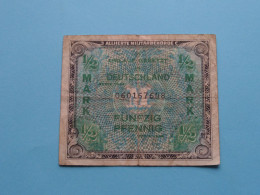 1/2 Mark - Funfzig Pfennig Deutschland ( 060167648 ) Alliierte Militärbehörde ( For Grade, Please See SCANS ) ! - 1/2 Mark