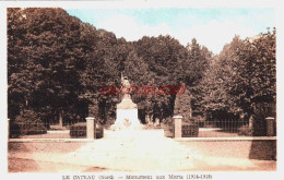 CPA LE CATEAU - NORD - MONUMENT AUX MORTS - Le Cateau