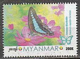 BURMA/MYANMAR STAMP 2024 ISSUED "COMMON BLUEBOTTLE" BUTTERFLY SINGLE, MNH - Myanmar (Birma 1948-...)