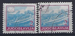 Jugoslavia 1990  Postdienst (o) Mi.2404 A+C - Used Stamps