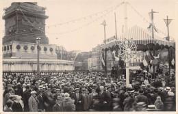 PARIS-75012- CARTE-PHOTO- RASSABLEMENT PLACE DE LA BASTILLE - Paris (12)